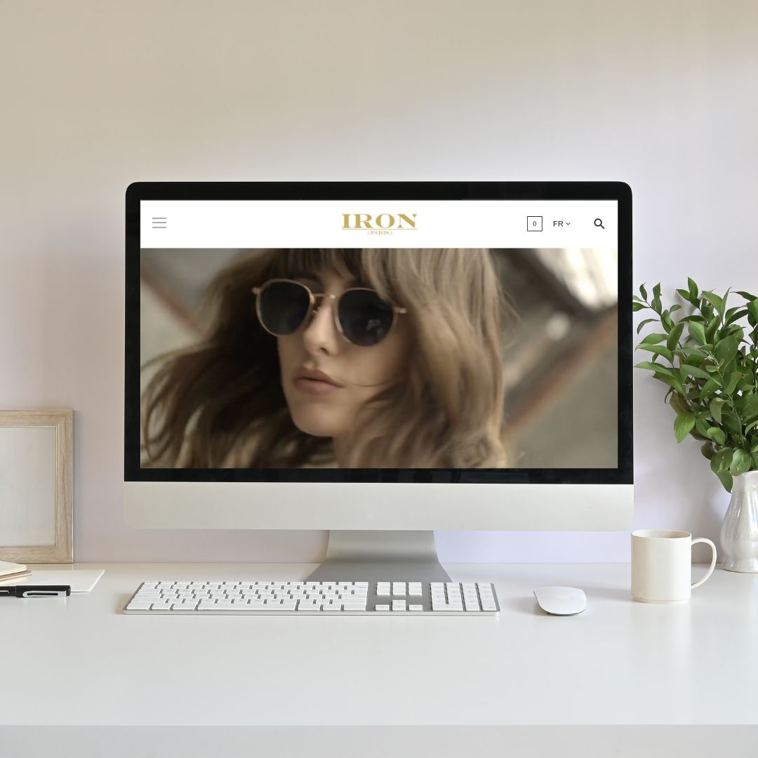 AGENCE DA'COM - creation site internet - IRON PARIS